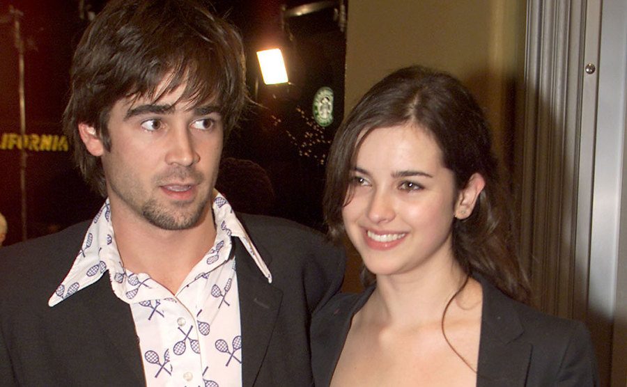 A picture of Amelia and Farrell attending an event.