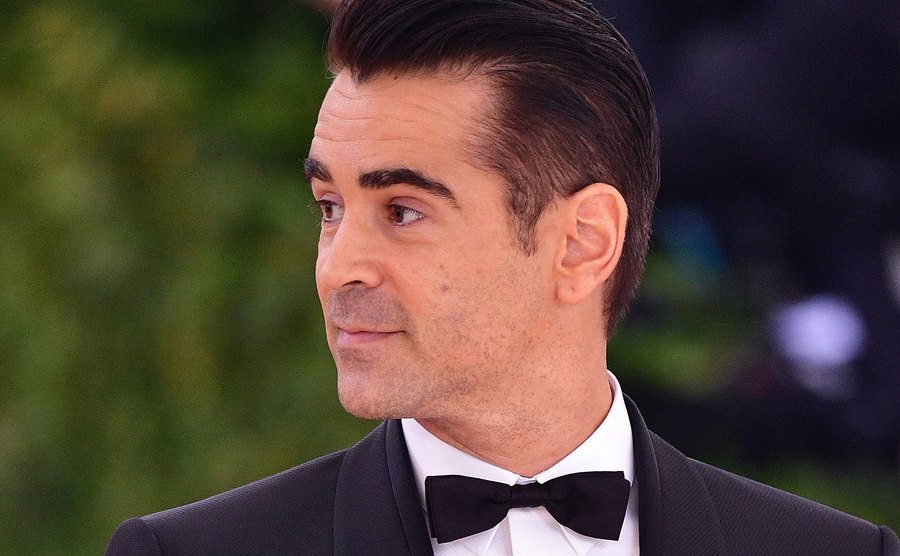 A portrait of Colin Farrell.