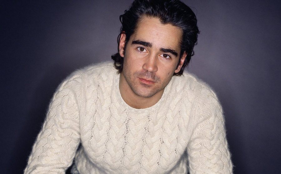 A studio portrait of Colin Farrell.