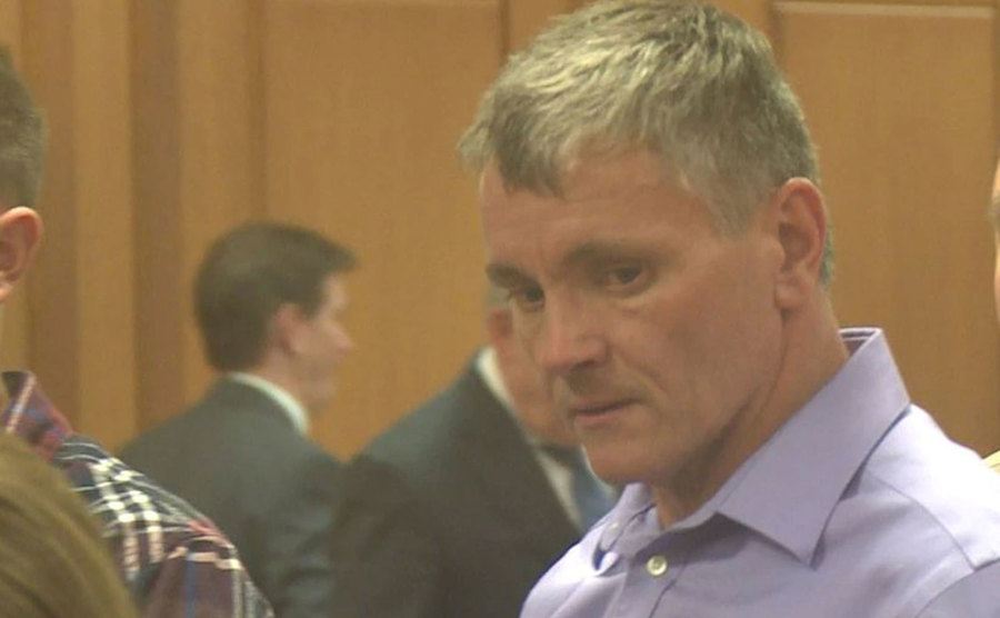 An image of Todd during his trial.