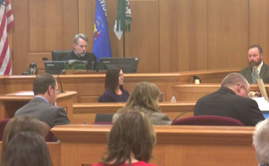 An image from the trial.