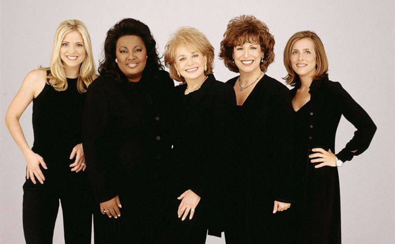 A promotional portrait of The View co-hosts.