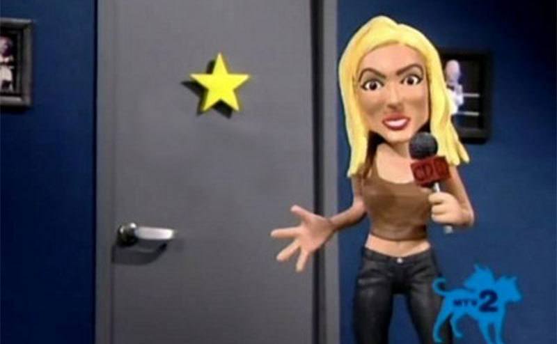 A still of Debbie’s character in Deathmatch.