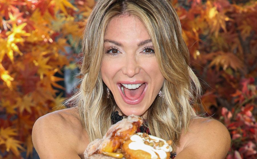 A portrait of Debbie Matenopoulos.