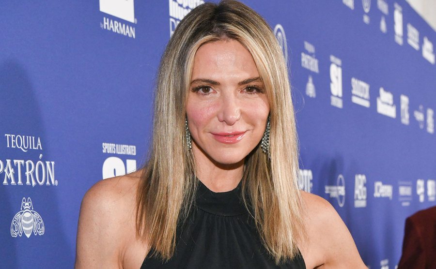 Debbie attends an event.