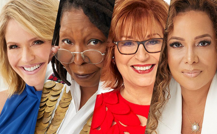A promotional portrait of the co-hosts from The View.