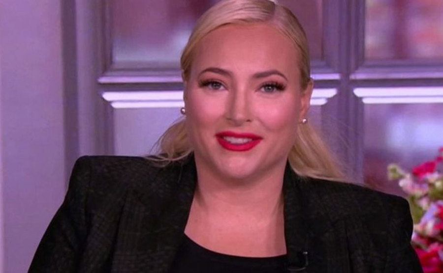 A still of McCain during an episode from the show.