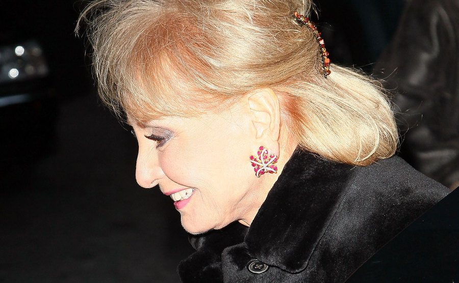 An image of Barbara Walters at the time.