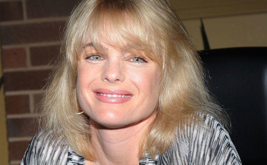Erika Eleniak attends the 2009 Chiller Theatre Expo.
