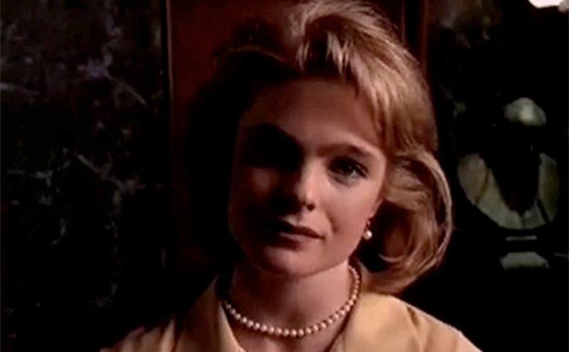 Erika in a still from Panic in the Park.