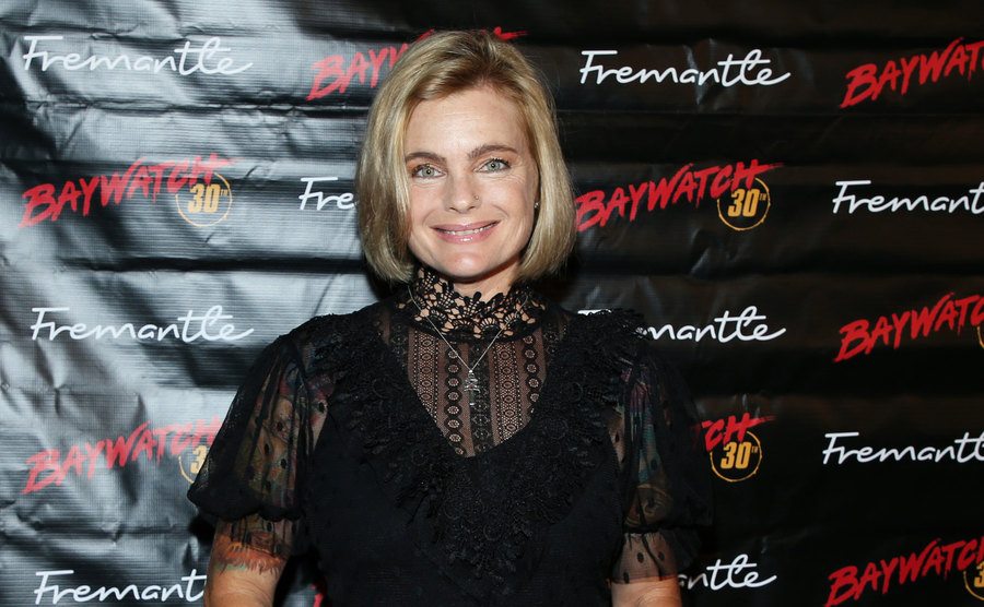 Erika Eleniak attends the 30th anniversary of