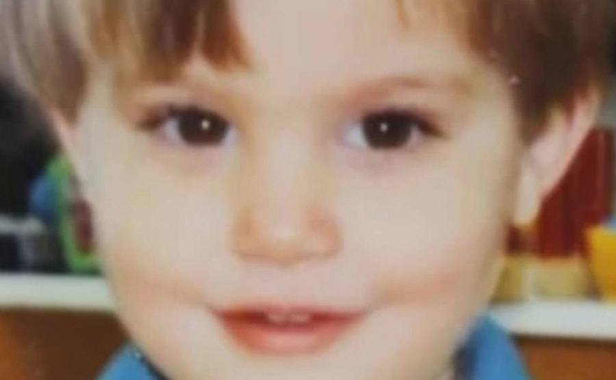 A closeup of Michael’s portrait.