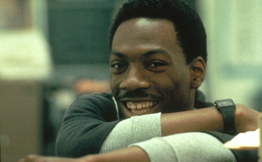 A still of Eddie Murphy as Det. Axel Foley.