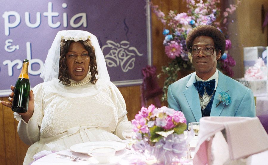 Eddie Murphy in a still from Norbit. 