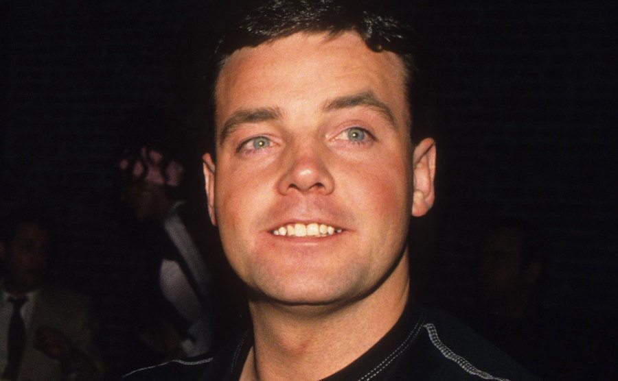 A picture of John during a night out.