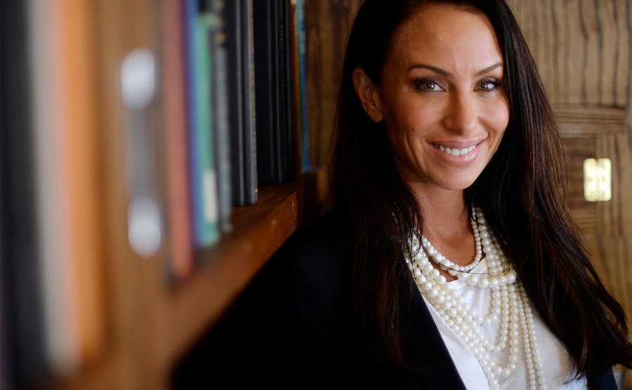Molly Bloom poses for a picture in promotion of her recently-released book.
