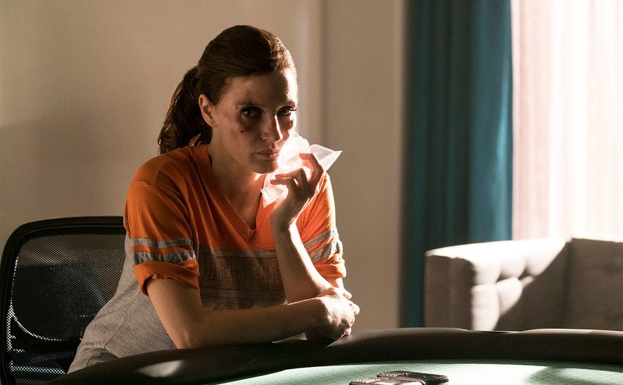 Jessica Chastain in a still from the film.