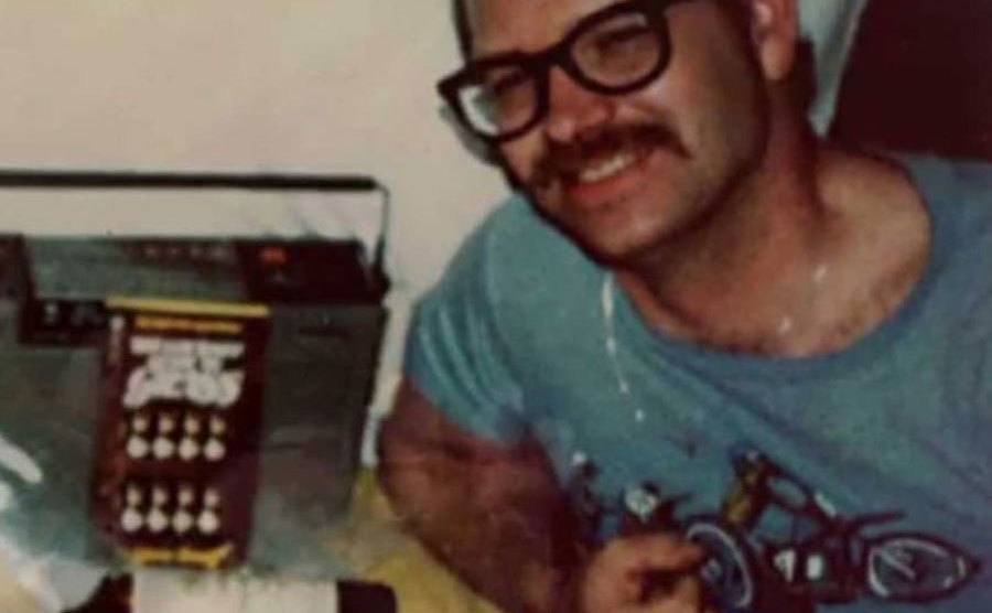 A dated picture of Norris at home.