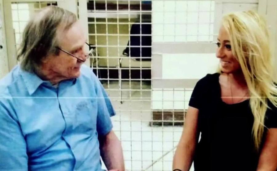 A video still of Bittaker during an interview from prison.