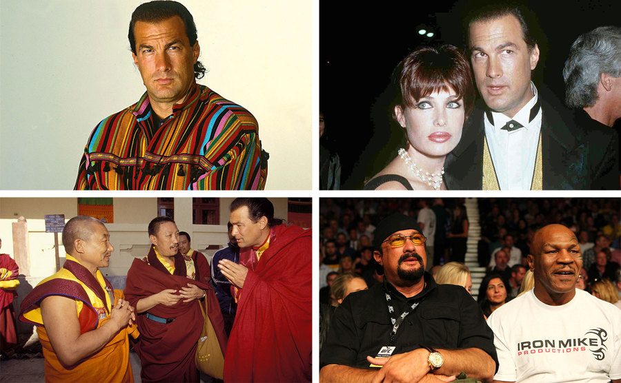 Steven Seagal / Kelly LeBrock and Steven Seagal / Steven Seagal / Steven Seagal Mike Tyson