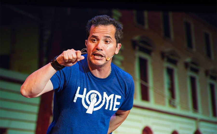 John Leguizamo performs his one-man show 'Ghetto Klown'.