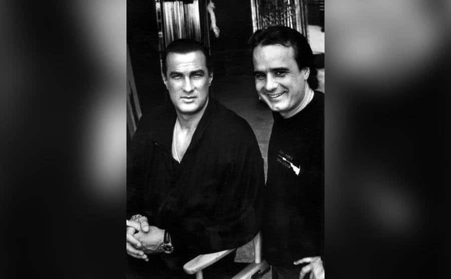Steven Seagal and Julius R. Nasso.