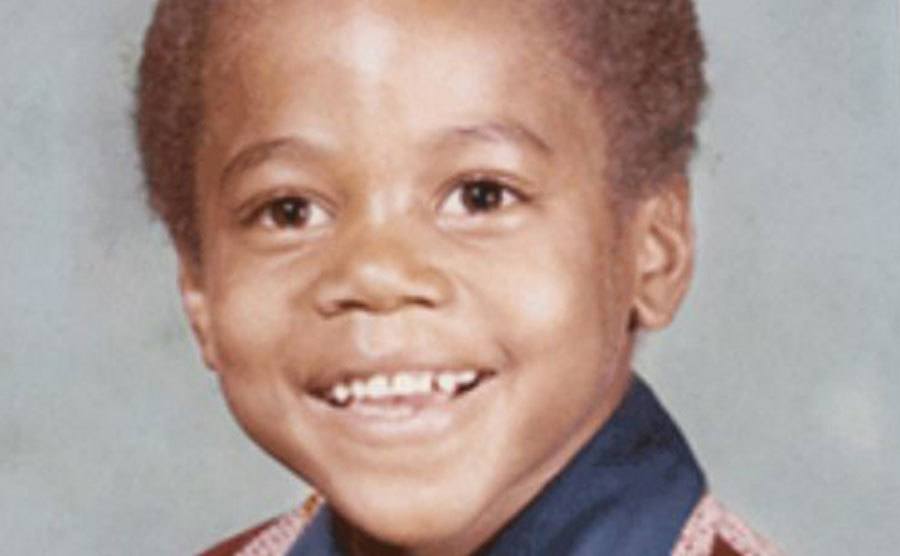 A dated portrait of Gooding Jr. as a young kid.