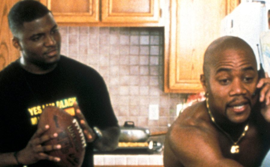 A promotional still of Gooding Jr. in a scene from the film.