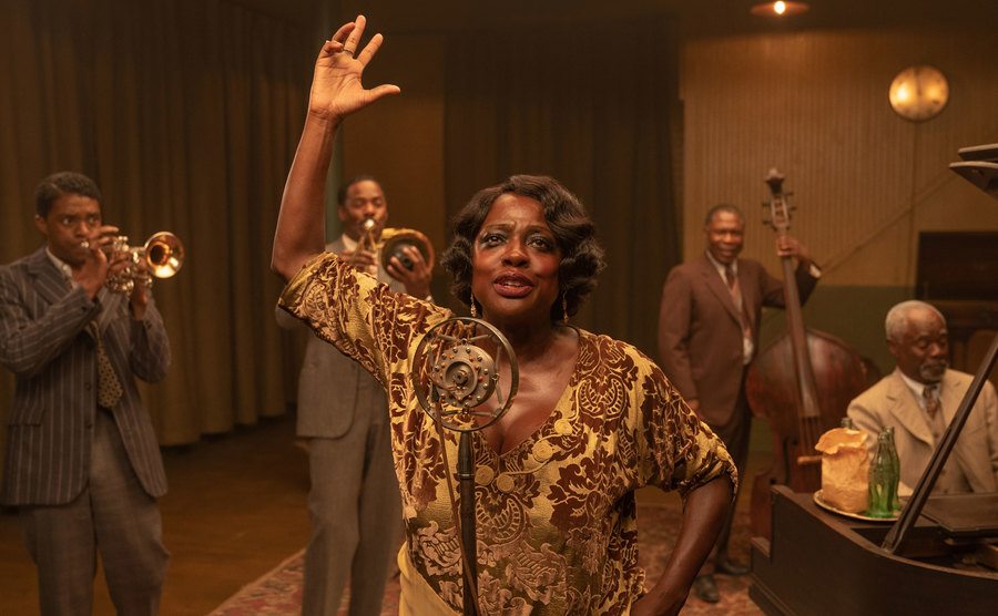 A scene from the movie Ma Rainey's Black Bottom.
