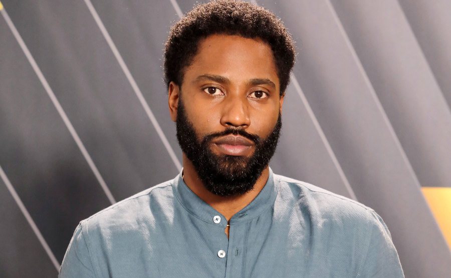A portrait of John David Washington.