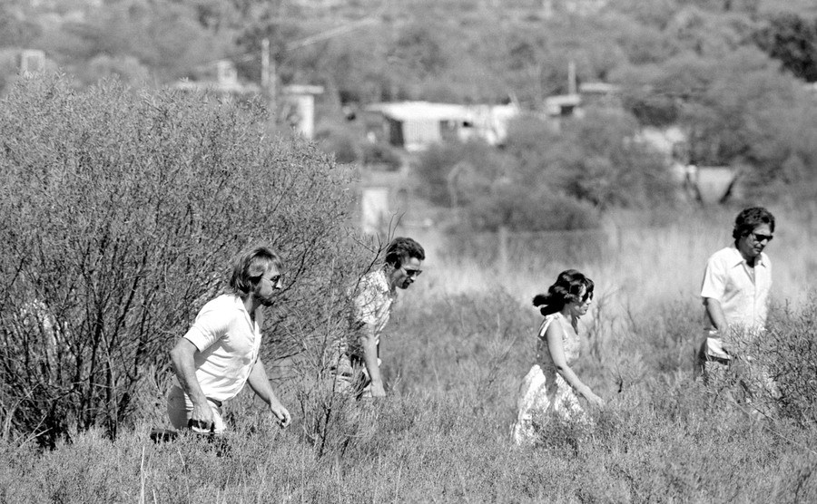 Others accompany Lindy and Michael as they search for Azaria.