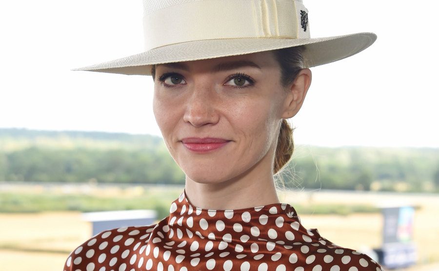 A portrait of Talulah Riley.