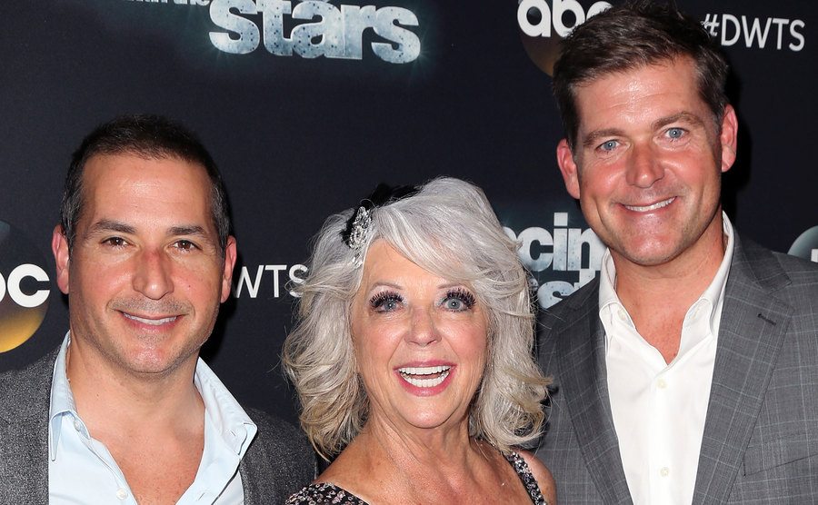 A picture of Deen with her sons.