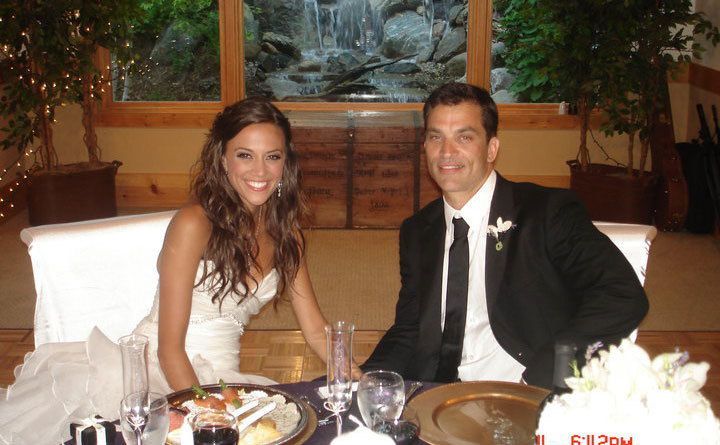Jeana and Jonathon on their wedding day.