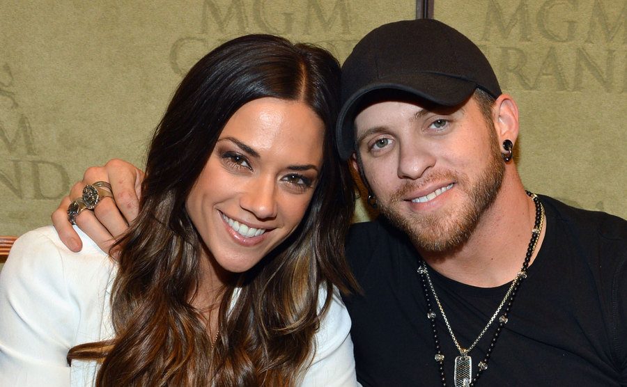 ana Kramer and Brantley Gilbert attend Tim McGraw's Superstar Summer Night.