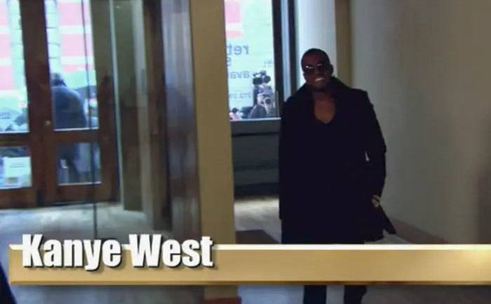 Kanye’s first appearance on KUWTK.