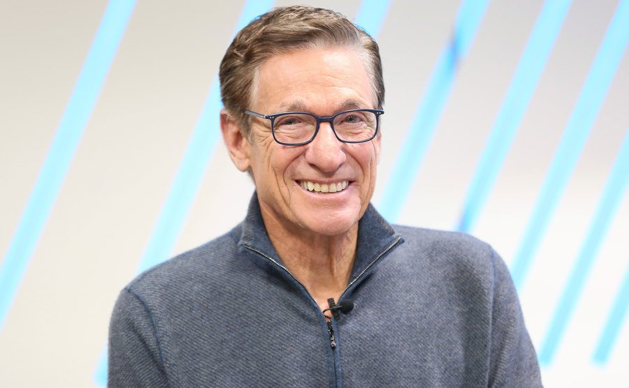 A portrait of Maury Povich.