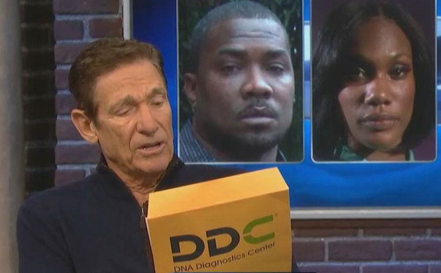 A still of Maury in an episode from the show.