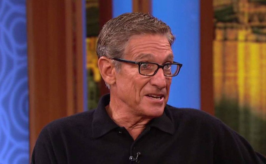 A video still of Maury Povich talking.