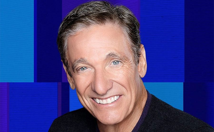 A promotional portrait of Maury Povich for the show.