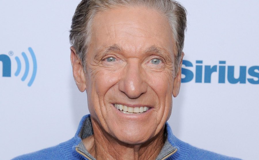 A portrait of Maury Povich.