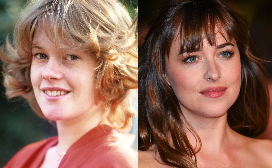 An image of Melanie Griffith / A photo of Dakota Johnson.