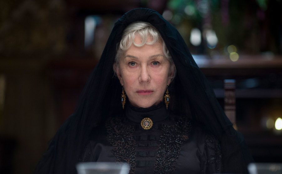 A promotional still of Helen Mirren in the movie Winchester.
