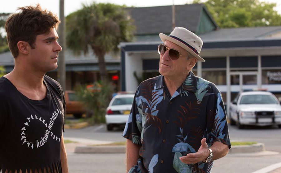A still of Zac Efron and Robert De Niro in Dirty Grandpa.