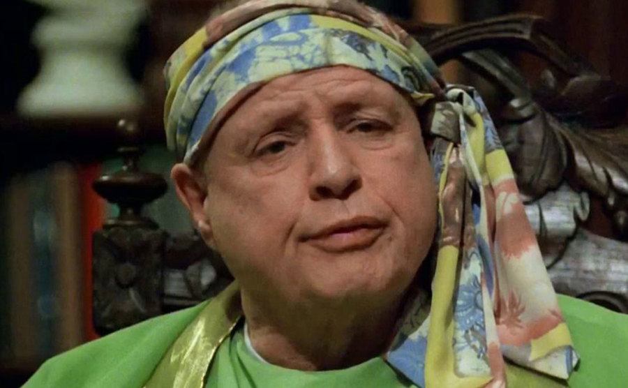A still of Marlon Brando in the movie The Island of Dr. Moreau.