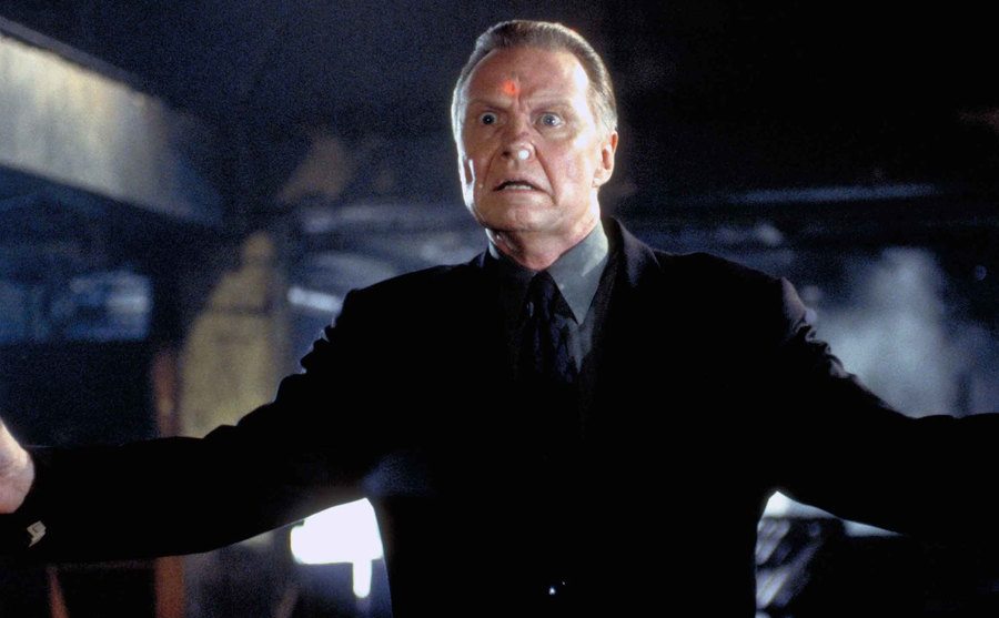 A still of Jon Voight in a scene from the film.