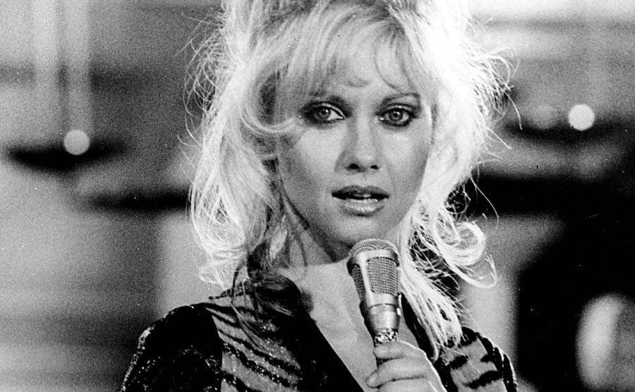 A still of Olivia Newton-John in Xanadu.