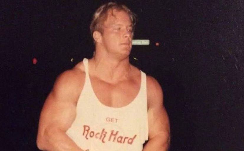 A dated picture of Steve after practice.