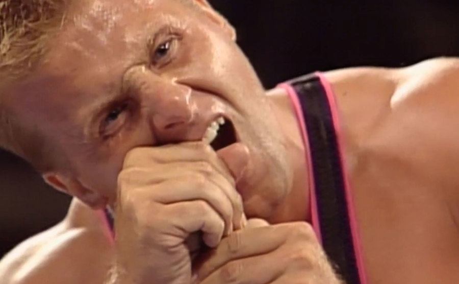 A picture of Owen Hart.