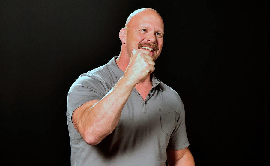 Steve poses for a studio portrait.